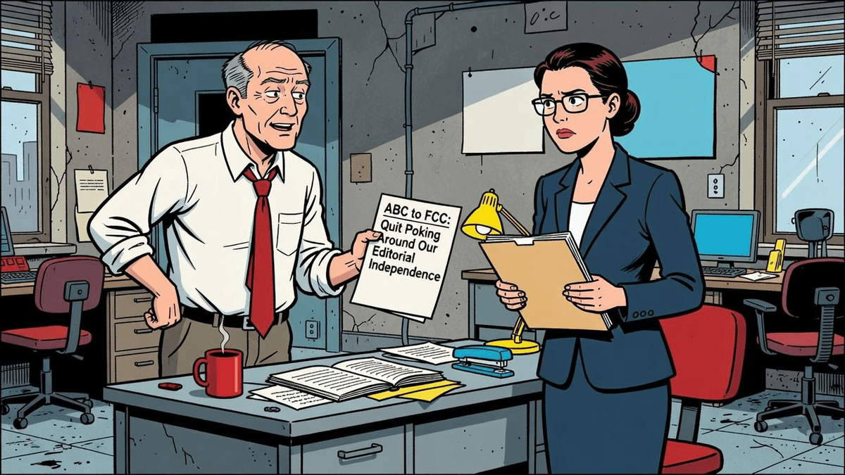 ABC to FCC: Quit Poking Around Our Editorial Independence