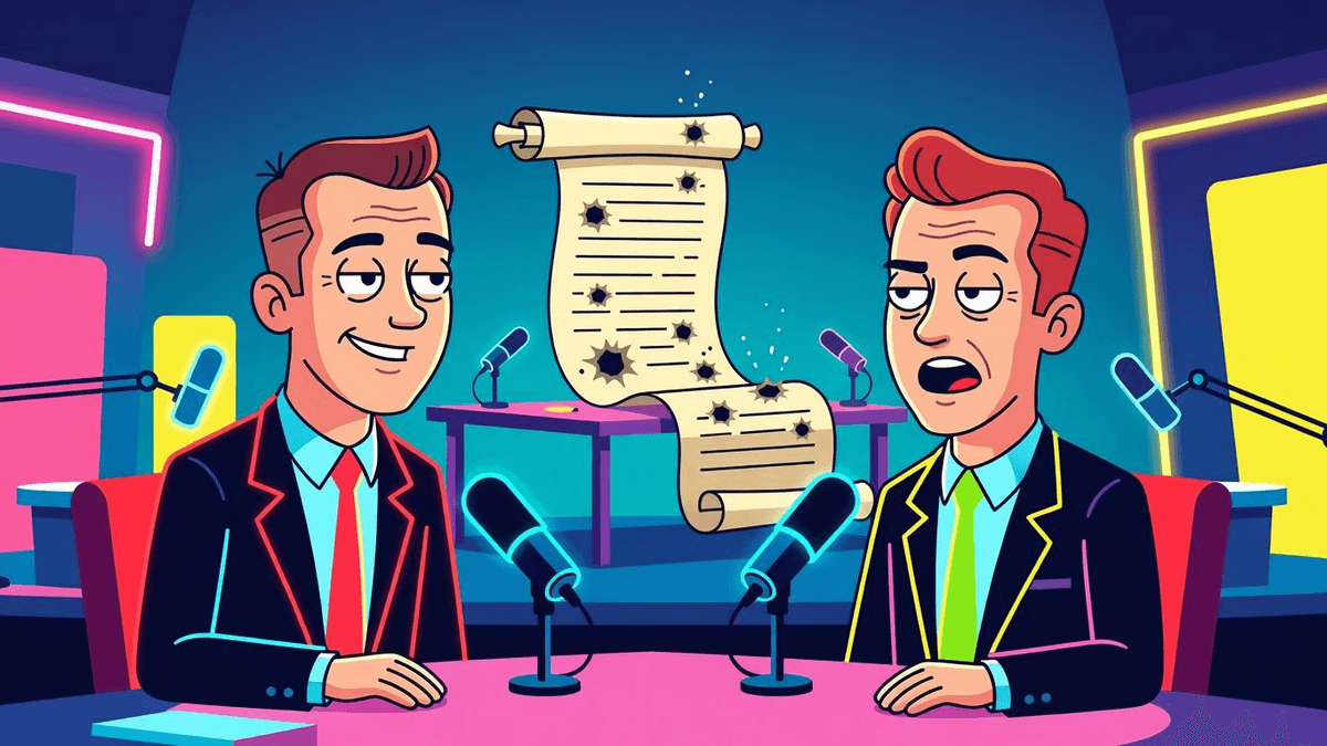 Absurdity Audit: Ceasefire Takes Direct Hits During Talks — World satirical illustration · MEDIUM tier · Roast Station editorial