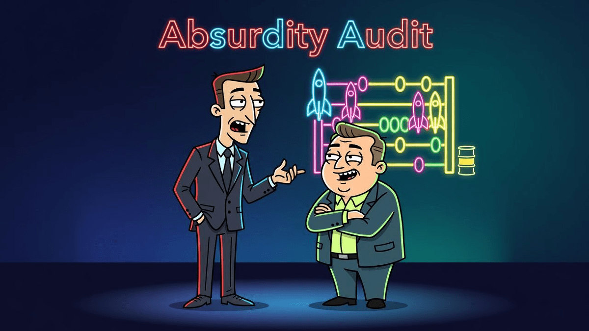 Absurdity Audit: Markets Bank on SpaceX and Iran Optimism