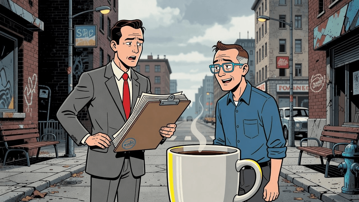 Absurdity Audit: Swiss 10M Population Cap Plan — Politics satirical illustration · SPICY tier · Roast Station editorial