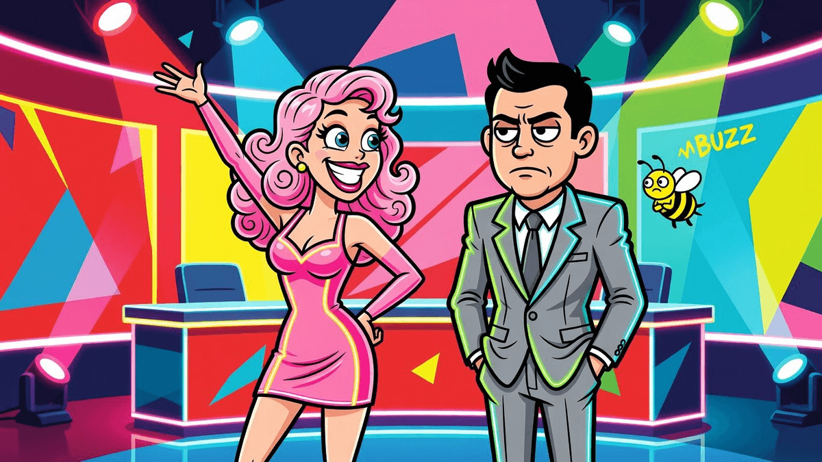 Barbie Dream Fest: Pink Hype, Reality's Buzzkill — Culture satirical illustration · MEDIUM tier · Roast Station editorial
