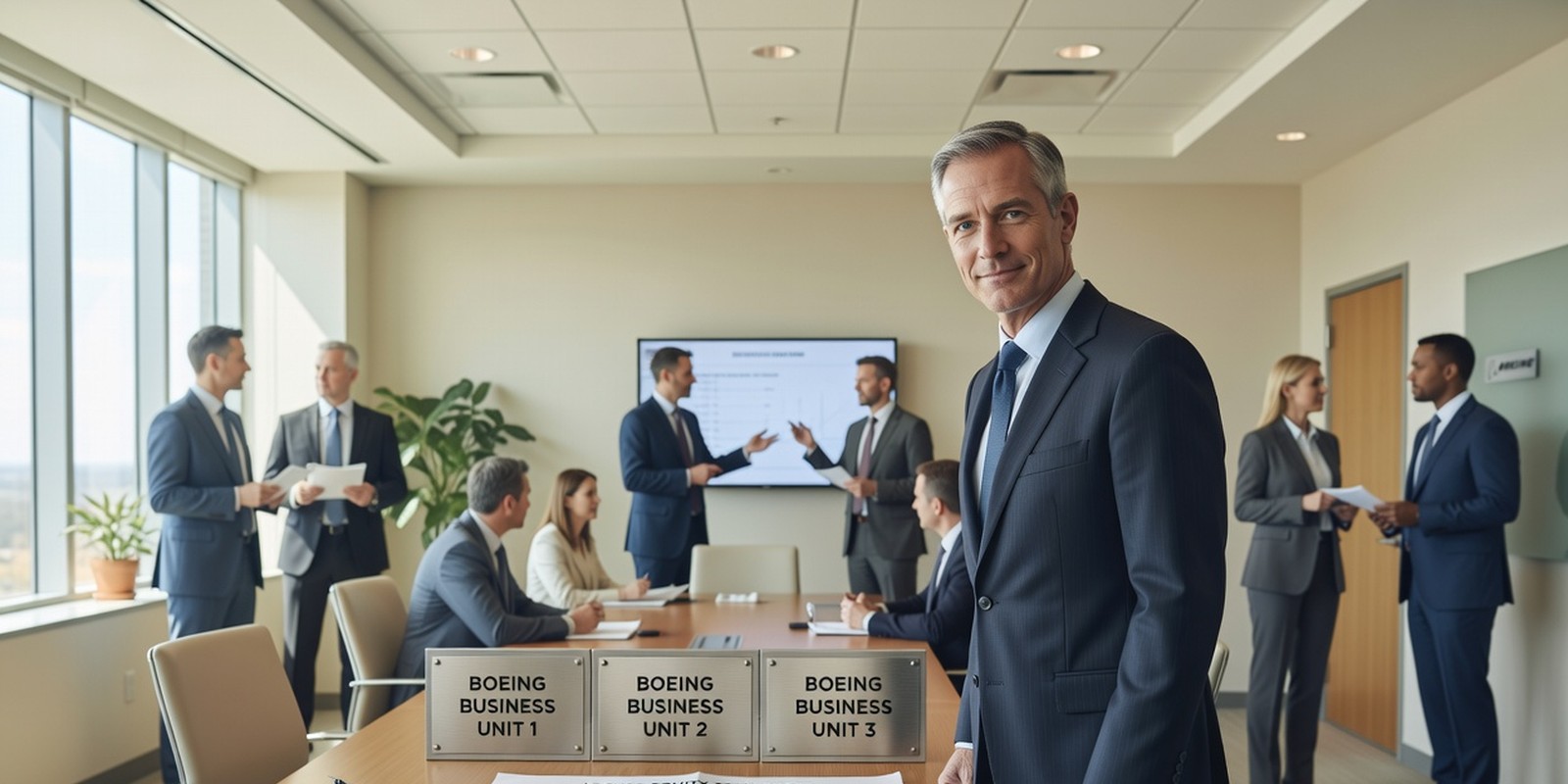 Boeing Handed Archer Three Businesses for Equity — Finance satirical illustration · SPICY tier · Roast Station editorial