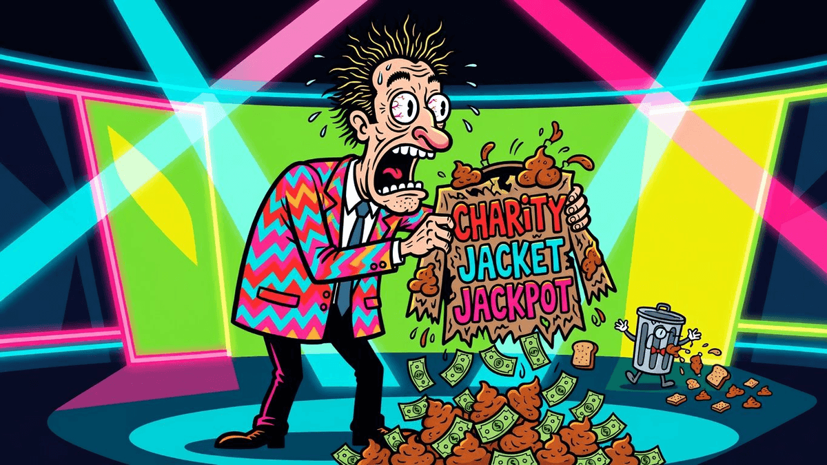 Charity Jacket Jackpot? More Like Pocket Poopshoot