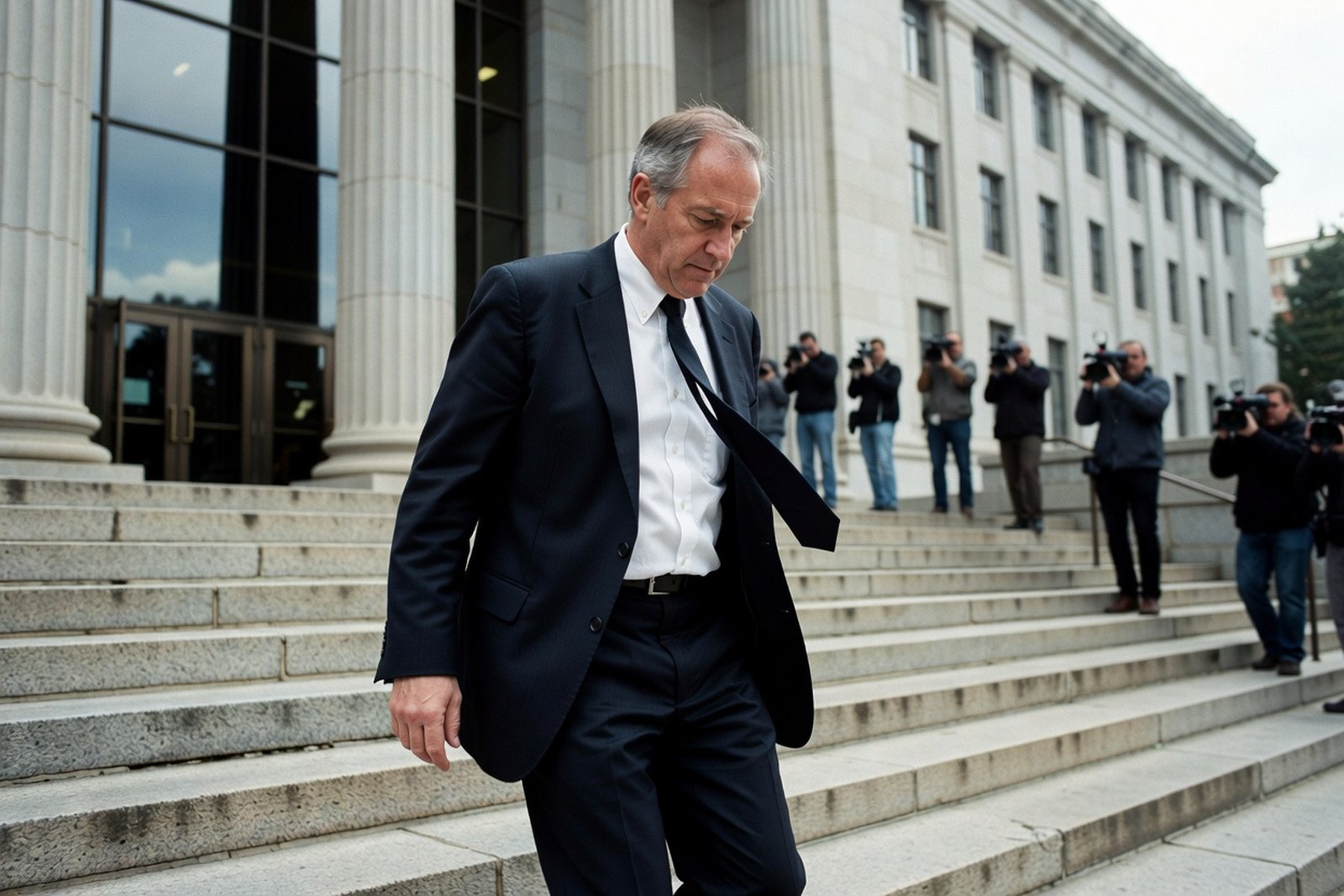 Morens Pleaded Guilty in Greenbelt to Hiding Grant Emails — Politics satirical illustration · SPICY tier · Roast Station editorial