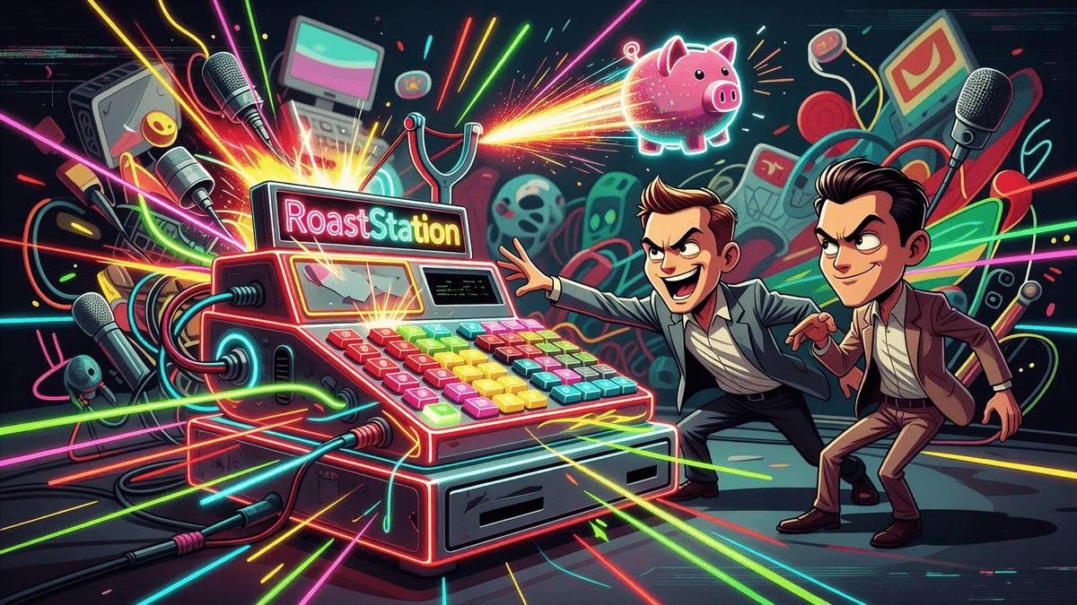 Democrats Bank $50M Shot at Cracking Conservative Strongholds — Politics satirical illustration · SPICY tier · Roast Station editorial