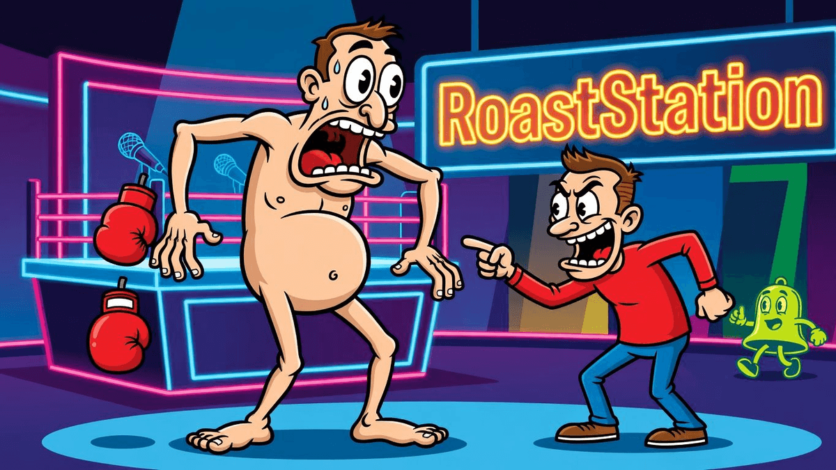 Duke's 7-Foot 'Big Man' Too Fragile for Round 1 — Sports satirical illustration · SPICY tier · Roast Station editorial