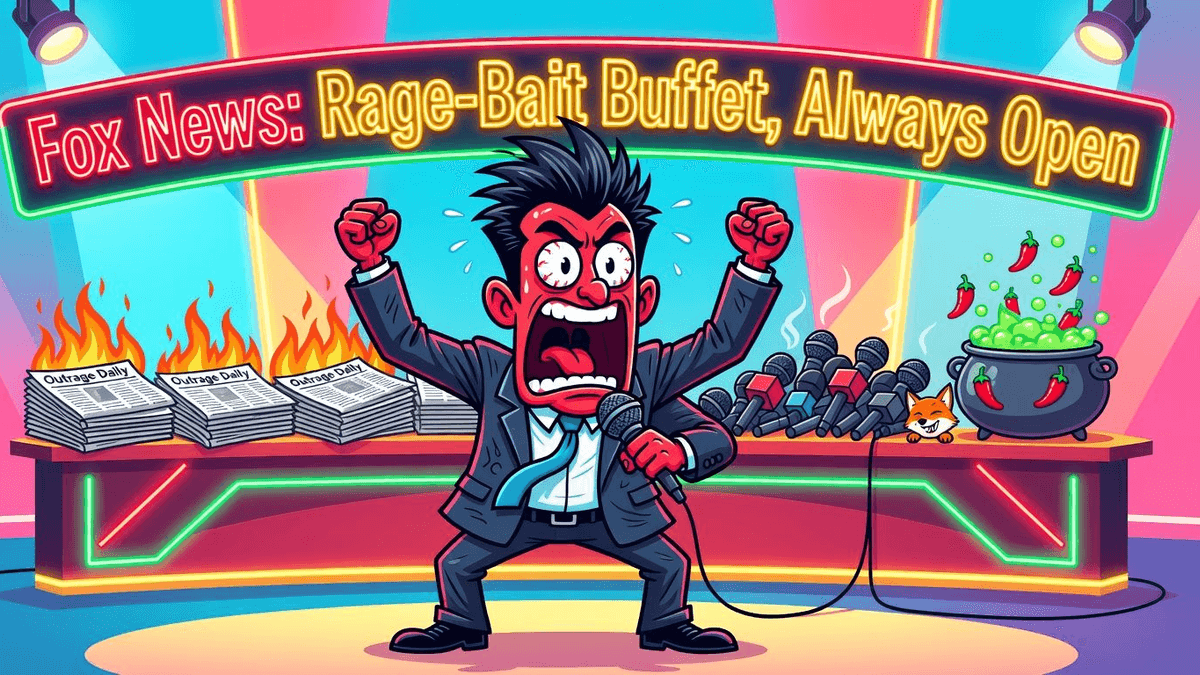 Fox News: Rage-Bait Buffet, Always Open