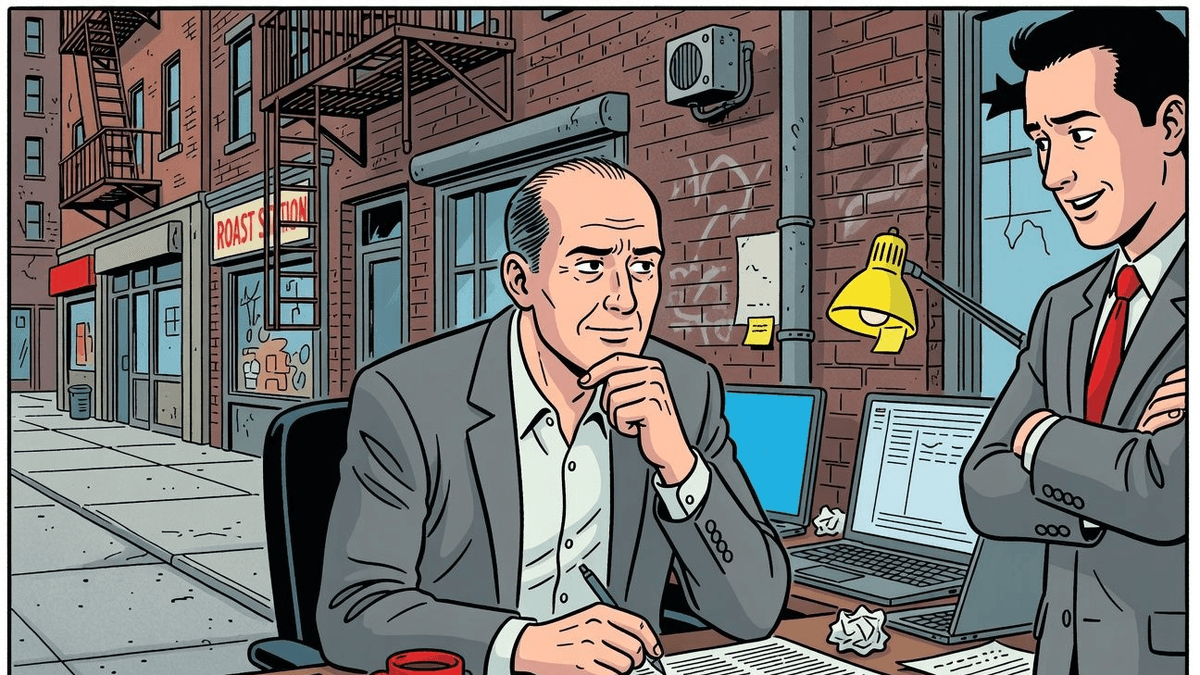 Groq Begs $650M After Nvidia's $20B Not-Aqui-Hire — Tech satirical illustration · SPICY tier · Roast Station editorial