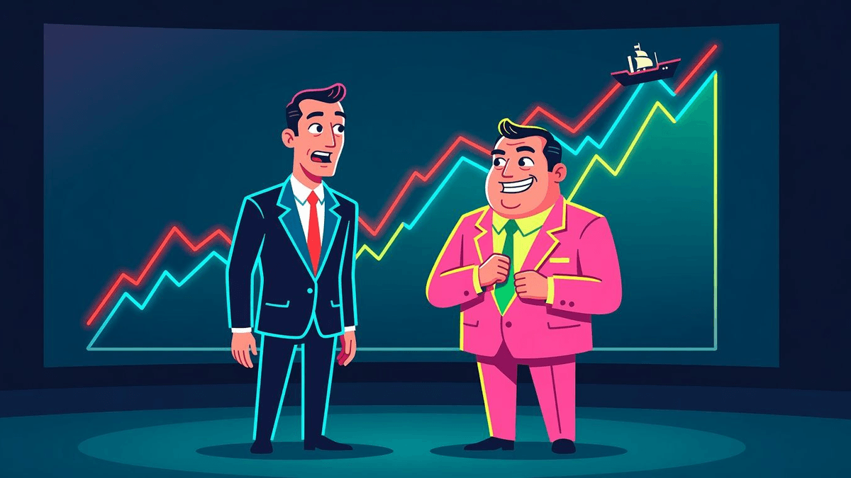 Morgan Stanley Flags Warsh Debut as 'Key Risk' for FX — Finance satirical illustration · MEDIUM tier · Roast Station editorial