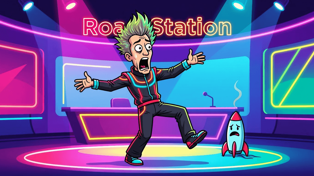 Sci-Fi Solo Act Legs Past Franchise Fizzle: 'Only' 32% Drop! — Tech satirical illustration · MEDIUM tier · Roast Station editorial