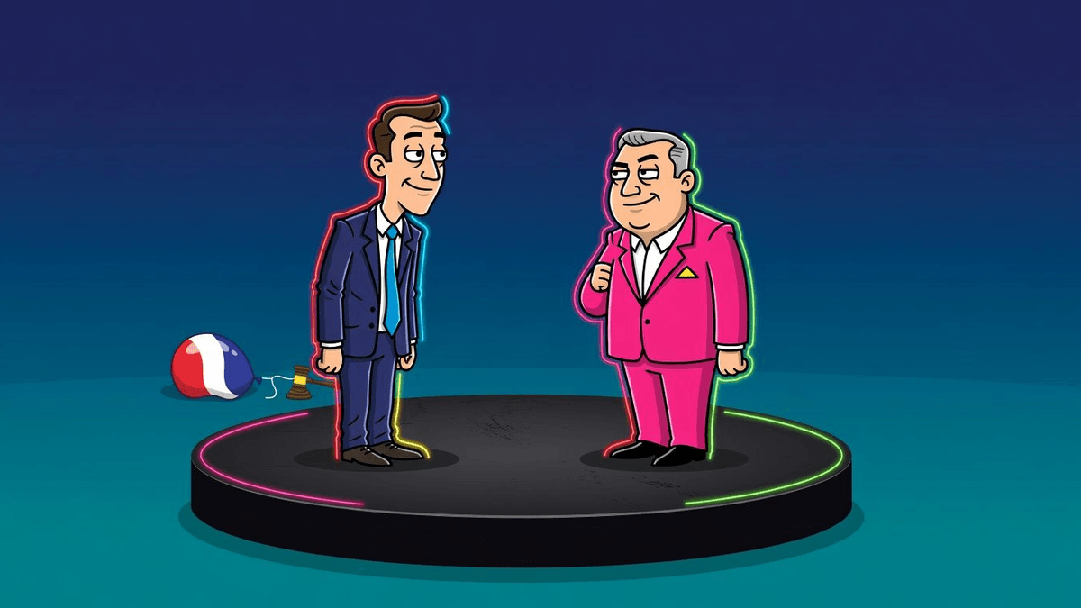 Texas Redistricting Forces Dems Into Ego Deathmatch — Politics satirical illustration · MEDIUM tier · Roast Station editorial